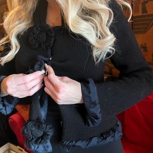 Marc Jacobs Jacket Sweater wool silk Med
